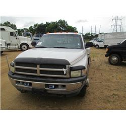 1998 DODGE RAM 3500 EXTENDED CAB DUALLY VIN/SN:1B7MC33D1WJ12605 - CUMMINS DIESEL ENG, A/T, ODOMETER 
