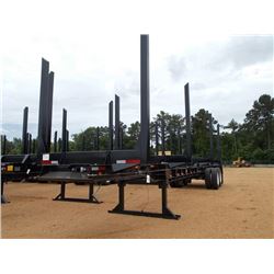 2016 (UNUSED)WOODS JR-40 T/A 4 BOLSTER LOG TRAILER VIN/SN:1W9W6XA23GG554008 - 11R24.5 TIRES ON STEEL