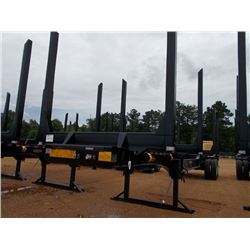 2017 (UNUSED) PITTS LT4-8L T/A LOG TRAILER, VIN/SN:5JYLT4024HPP03277 - 4 BOLSTER, 11R24.5 TIRES ON S