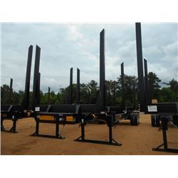 2016 (UNUSED) PITTS LT 4D-8L 4 BOLSTER LOG TRAILER, VIN/SN:5JYLT4026HPP03278 -11R24.5 TIRES, STEEL D