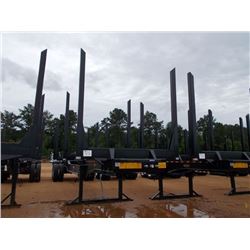 2017 (UNUSED) PITTS LT4-8L T/A LOG TRAILER, VIN/SN:5JYLT4028HPP03279 - 4 BOLSTER, 11R24.5 TIRES ON S