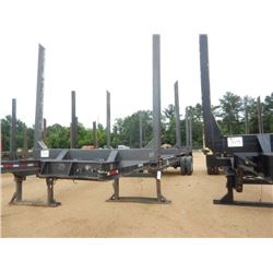 2013 BLON T/A LOG TRAILER, VIN/SN:1S9L43829DS174725 - 285/75R24.5 TIRES ON STEEL DISC WHEELS