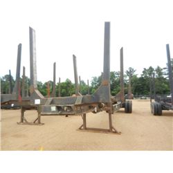 1995 RILEY LDH140 T/A LOG TRAILER, VIN/SN:1R9AF027SA262005 - 4 BOLSTER, SPRING SUSP, 11R24.5 TIRES O