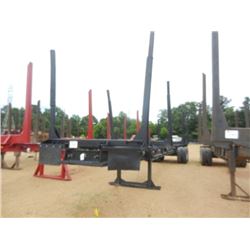 WHITES LOGGER 4 BOLSTER LOG TRAILER, VIN/SN:81-W-904 - 11R24.5 TIRES ON SPOKE WHEELS