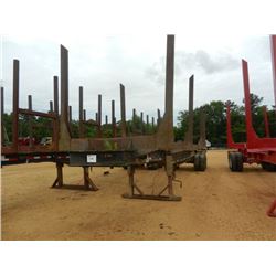 T/A 4 BOLSTER LOG TRAILER