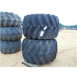 1 LOT (2) SKIDDER TIRES & RIMS