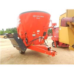 KUHN KNIGHT VERTICAL MAXX 5143 FEED MIXER, VIN/SN:F0138 - SINGLE AUGER, RIGHT SIDE DISCHARGE, (PTO I