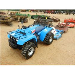 YAMAHA TERRAPRO 4 WHEELER, - W/PTO DRIVE YAMAHA RC-42 MOWER