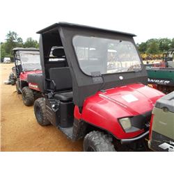 POLARIS RANGER 4X4 ATV, - DUMP BED, WINDSHIELD, CANOPY (DOES NOT RUN)