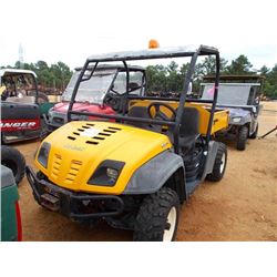 CUB CADET 4X4 ATV, VIN/SN:1H146G40023 - DUMP BED, CANOPY (DOES NOT RUN)