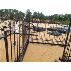 16' OVERLAY GATE W/POST, HINGE