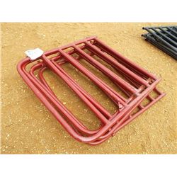 1 LOT (5) 4'X4' GATES