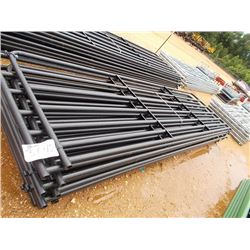 1 LOT OF (10) 14'X4' GATES