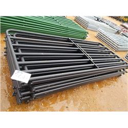 1 LOT OF (10) 10'X4' GATES