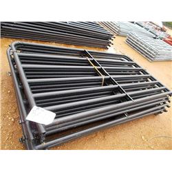 1 LOT OF (10) 8'X4' GATES
