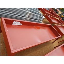 28" x 90" STEEL GRAIN FEEDER