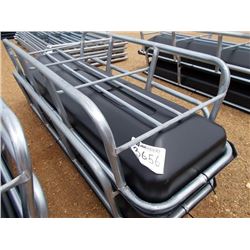 1 LOT (2) FEED TROUGH