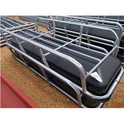 1 LOT (2) FEED TROUGH