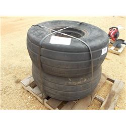 - 1 LOT (2) 16.5L-16.1 TIRES & RIMS