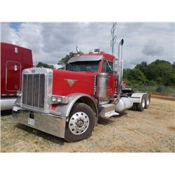 1997 PETERBILT 379 T/A TRUCK TRACTOR, - CAT DIESEL ENGINE, 8LL TRANS, 38K REARS, 12K FRONT, ENGINE B