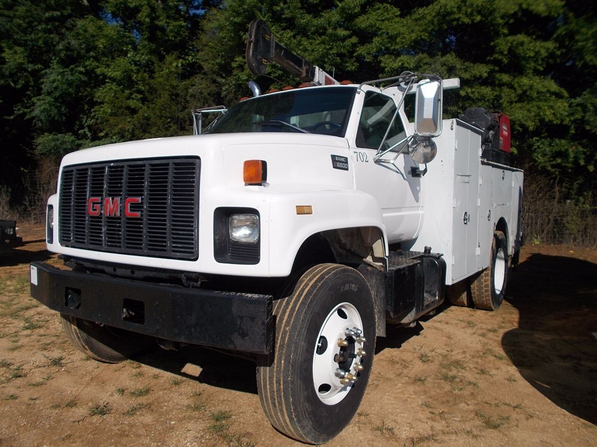 Gmc Service Rig 1997 GMC C6500 S/A SERVICE TRUCK, - CAT 3116 ENGINE, 6 SPD TRANS ...