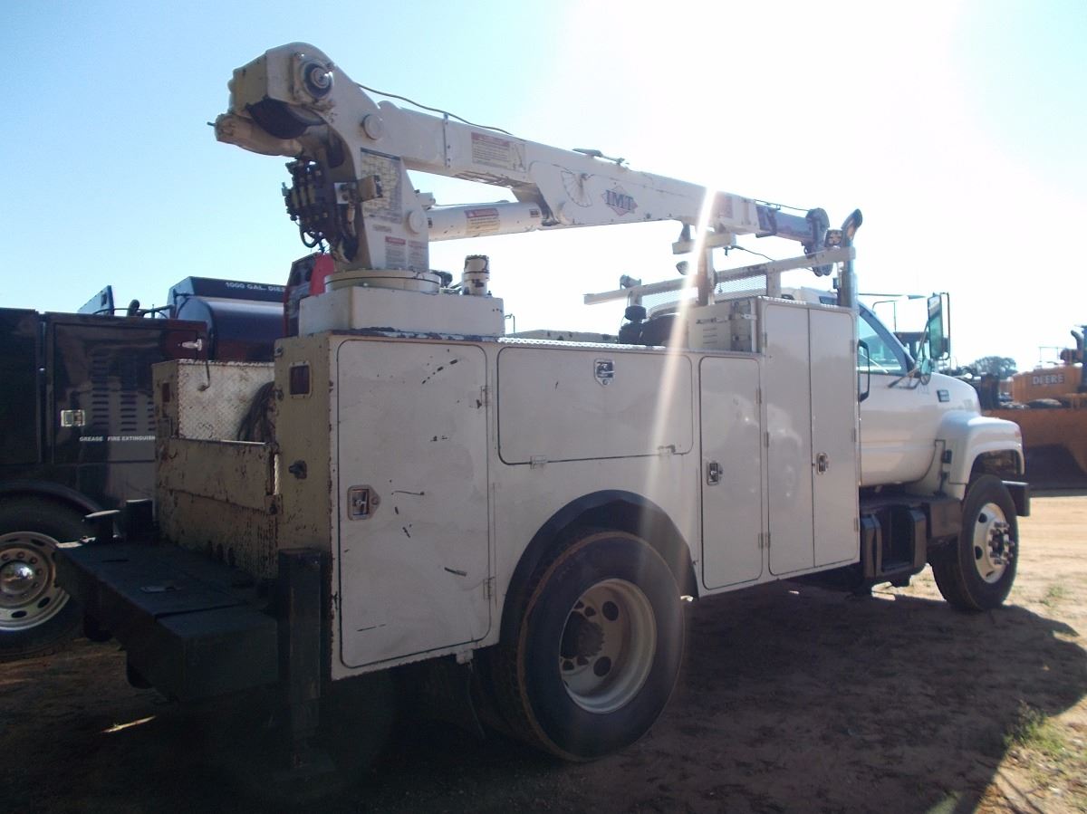 1997 GMC C6500 S/A SERVICE TRUCK, CAT 3116 ENGINE, 6 SPD TRANS