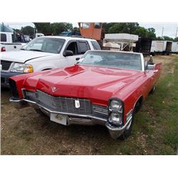 CADILLAC CONVERTIBLE - GAS ENGINE, A/T