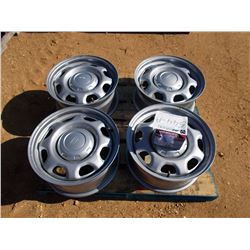 4 WHEELS, FITS 2016 FORD F150 PICK UP