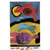 Image 1 : Le grand oiseau du désert (Projet litho) (1999)   