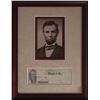Image 1 : Abraham Lincoln