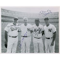 Mantle, DiMaggio, Mays, Snider