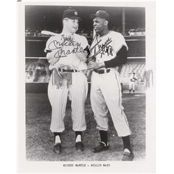 Mickey Mantle and Willie Mays