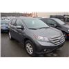 Image 2 : 2013 HONDA CR-V AWD, 4 DOOR SUV, GREY, VIN # 2HKRM4H70DH118420