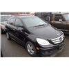 Image 2 : 2007 MERCEDES B200 TURBO, 4 DOOR HATCHBACK, BLACK, VIN # WDDFH34X47J207593