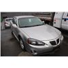 Image 2 : 2006 PONTIAC GRAND PRIX, 4 DOOR SEDAN, GREY, VIN # 2G2WP552X6124535