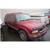 Image 2 : 1997 GMC JIMMY SLT 4 DOOR SUV, RED, VIN # 1GKDT13W0V2574127