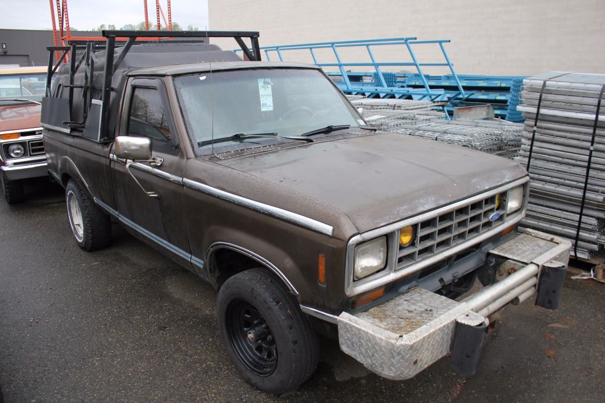 1987 FORD RANGER 2 DOOR PU BROWN VIN 1FTCR11E6HUB14625 1987 FORD RANGER 2 DOOR PU BROWN VIN 1FTCR11E6HUB14625