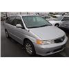 Image 2 : 2002 HONDA ODYSSEY, PASS VAN, GREY, VIN # 2HKRL18922H004855