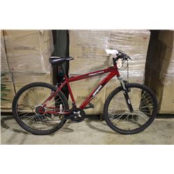 RED MONGOOSE 21 SPEED FRONT SUSPENSION  MOUNTAIN BIKE