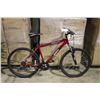 Image 1 : RED MONGOOSE 21 SPEED FRONT SUSPENSION  MOUNTAIN BIKE