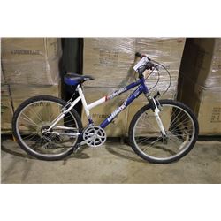 BLUE INFINITY 21 SPEED FRONT SUSPENSION MOUNTAIN BIKE