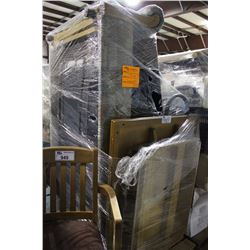 PALLET OF ASSORTED STORAGE LOCKER CONTENTS