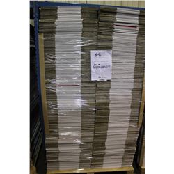 PALLET OF CARDBOARD PACKING BOXES (APPROX. 640)