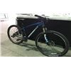 Image 2 : DIAMONDBACK SPORT OVERDRIVE 27 SPEED MOUNTAIN BIKE TWO TONE BLUE WITH FRONT SHOCKS & DISC BRAKES
