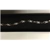 Image 2 : 6 CARAT OVAL GARNET & DIAMOND TENNIS BRACELET. CROSSOVER LINKS. 12 OVAL GARNETS INCLUDES $550