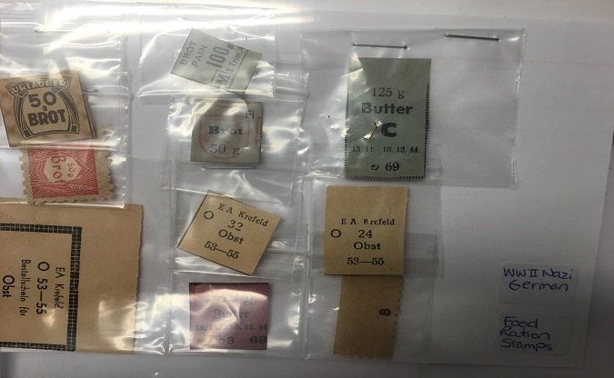 German Rations Stamp 10 X WWII NAZI GERMAN FOOD RATION STAMPS - Able Auctions