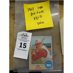 Pete Rose Card