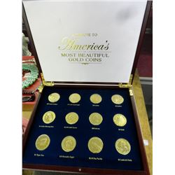 A Tribute To America Gold Coins