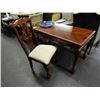 Image 1 : Ball & Claw Foot Writing Desk & Chair - Minor Scratches