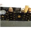 Image 1 : Oriental King Bed, (2) Nightstands, Dresser (2) Mirrors (2) Set